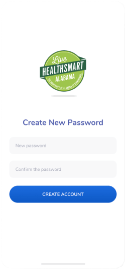 creating a new password