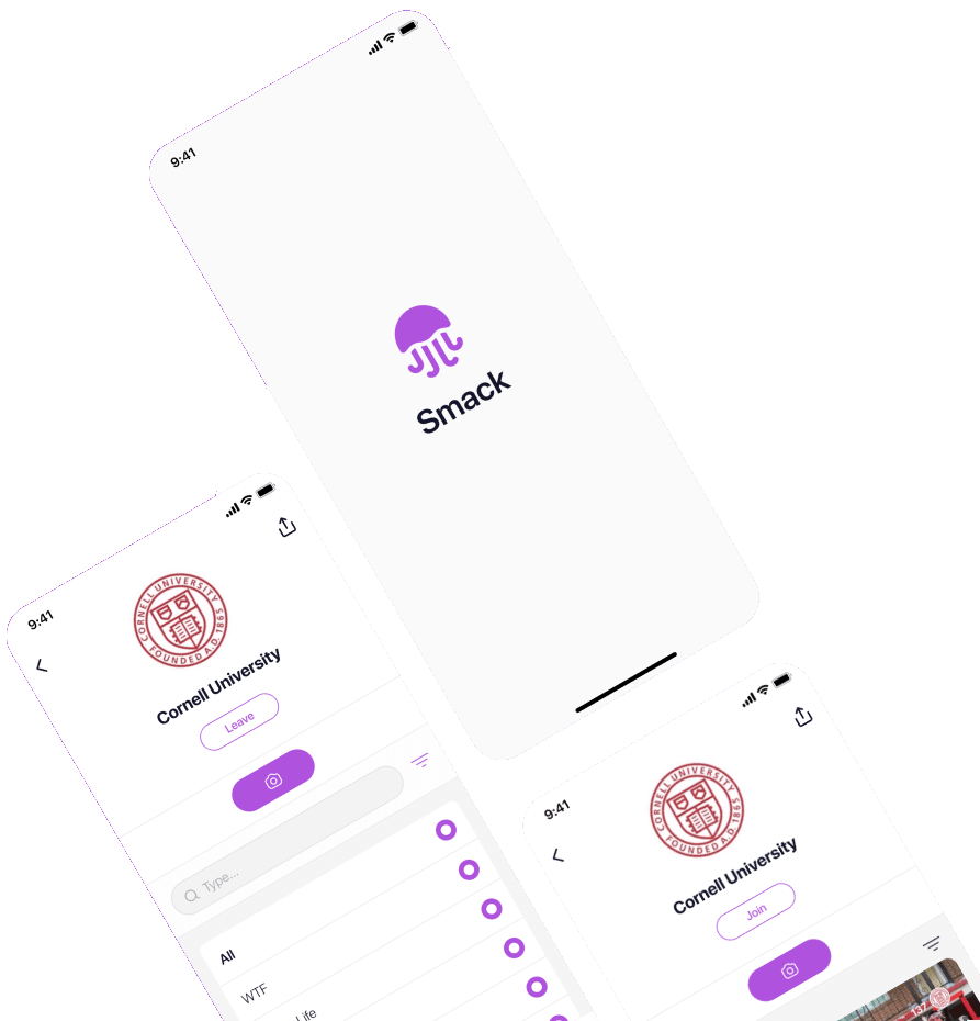 Smack app screenshots