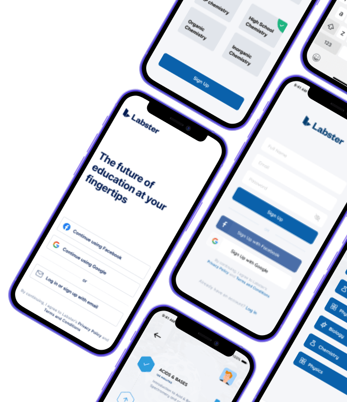 Labster app screenshots