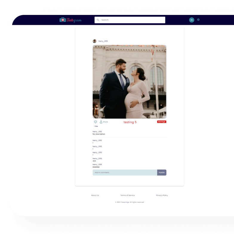 application screenshot