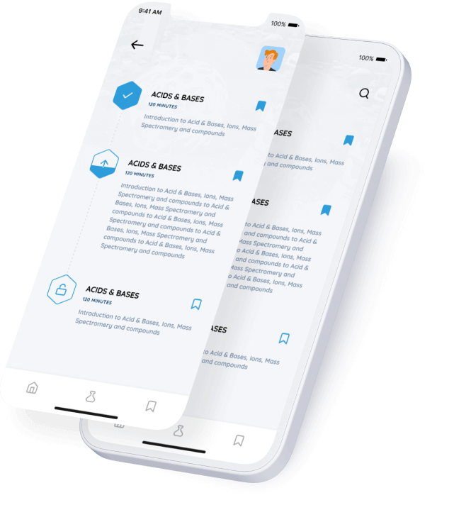 list of lessons in progress