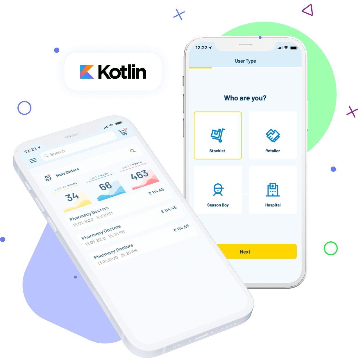 application developed in Kotlin