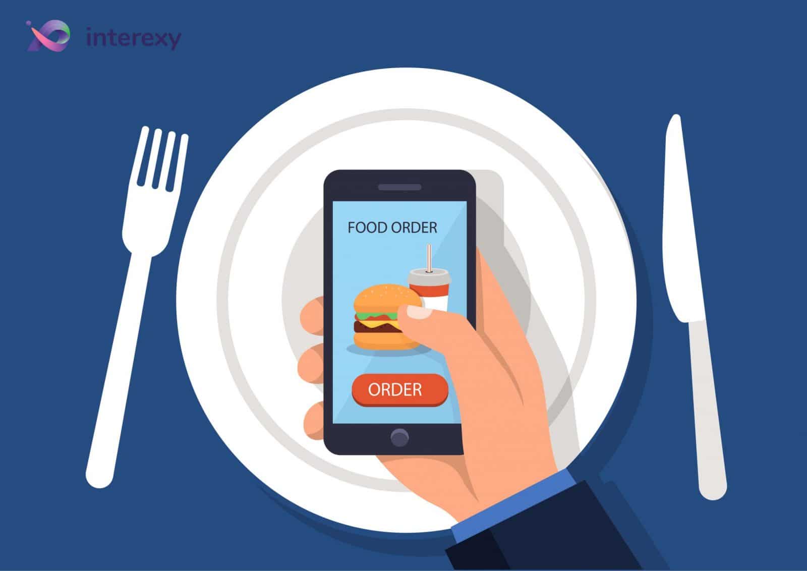using restaurant mobile app