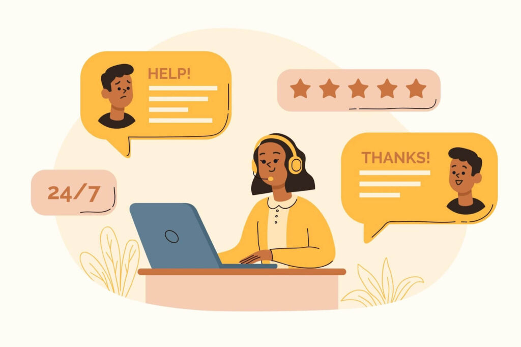 customer service for marketplace apps